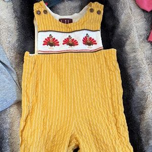 Lil Cactus 12-18 month turkey romper.